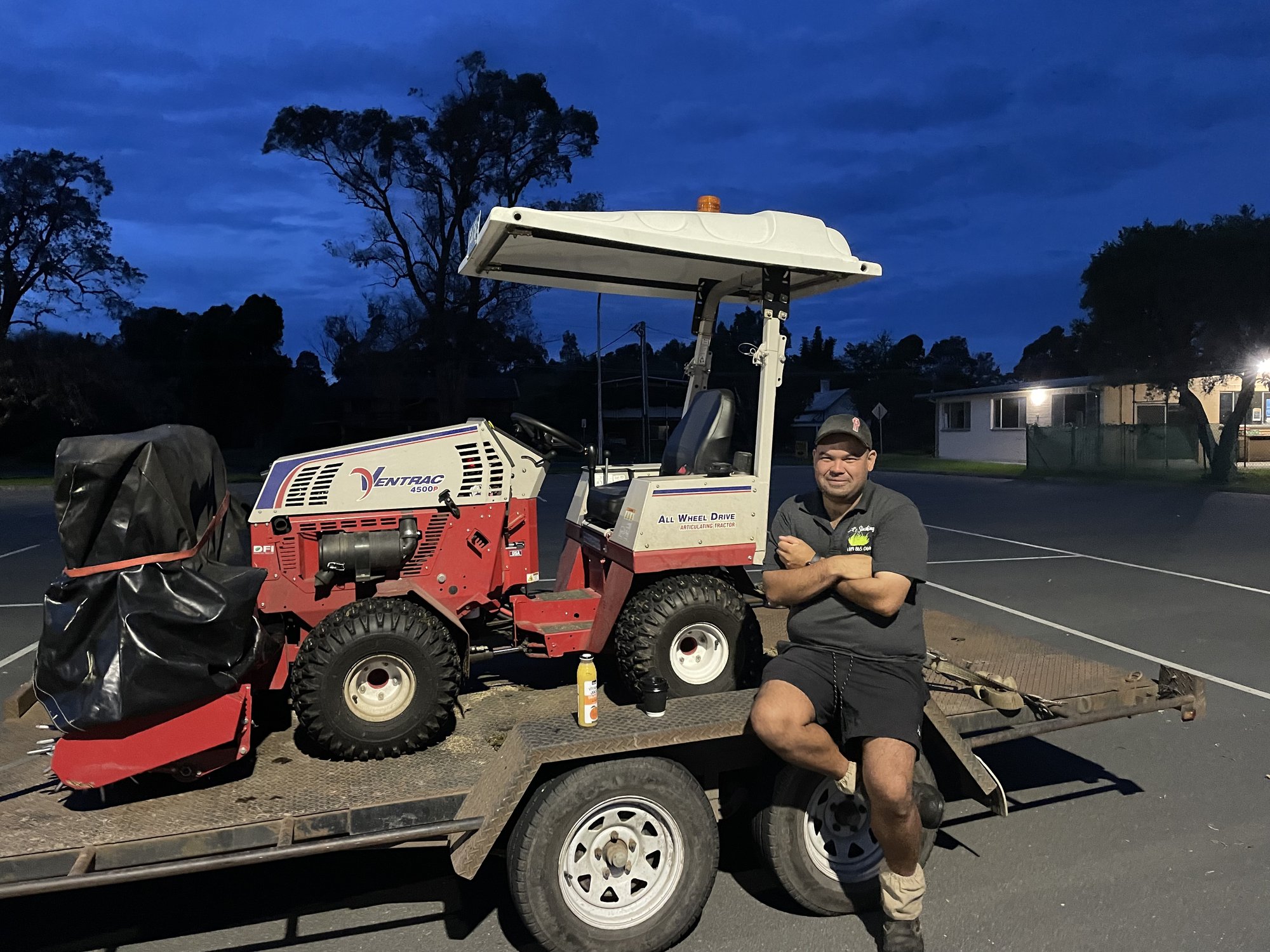 Micks Slashing recent work, Bega Valley