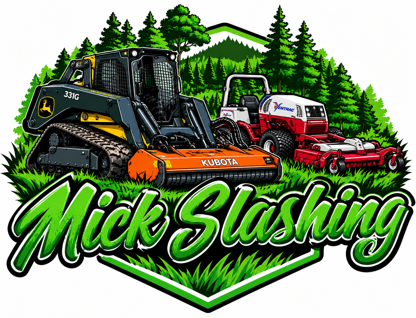 Micks Slashing recent work, Bega Valley